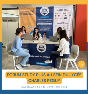 Forum pour les études en France Study Plus